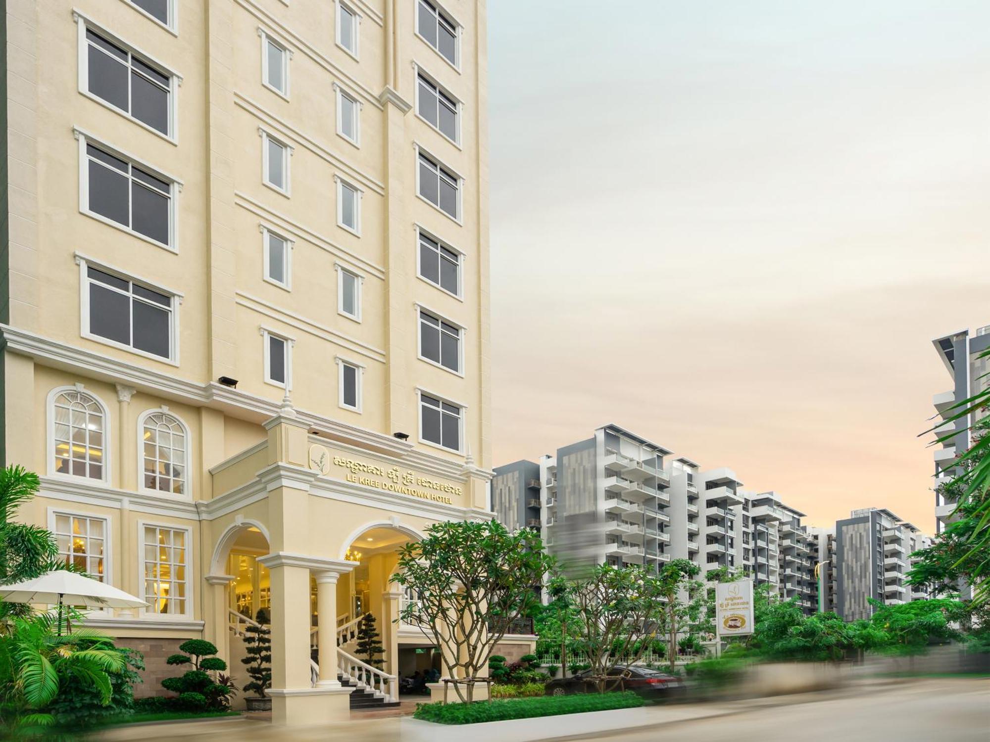 Le Kree Downtown Hotel Пном Пен Екстериор снимка
